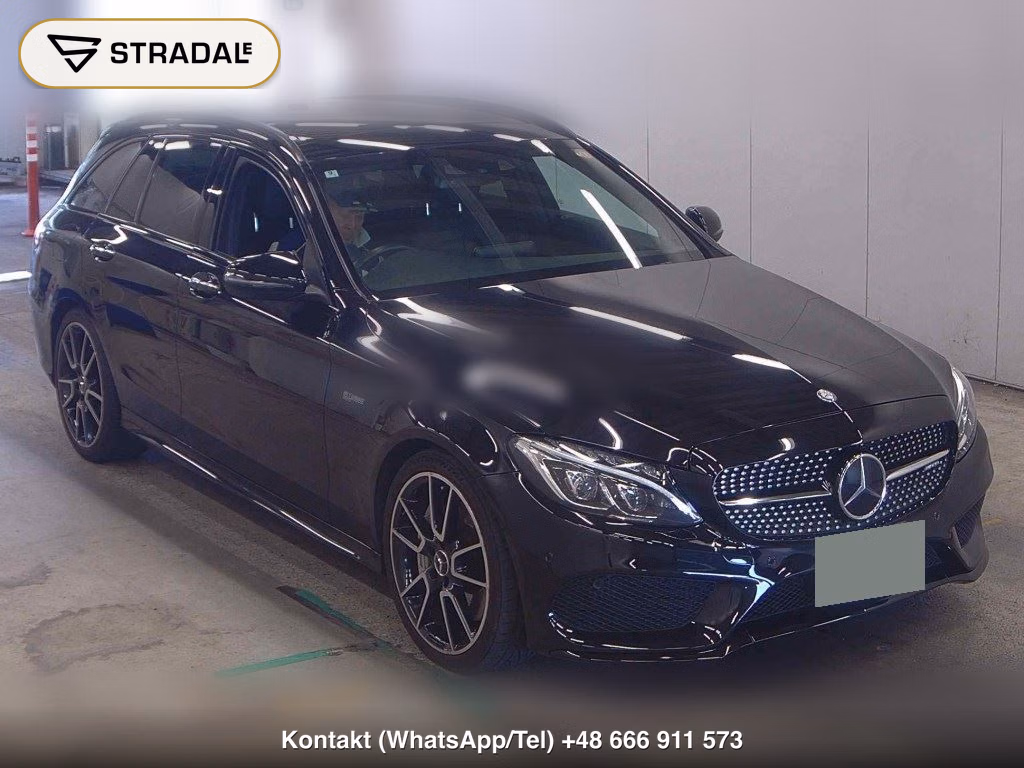 MERCEDES AMG C-CLASS STATIONWAGON 4WD C43 4MATIC STATIONWAGON 2016, aukcja z Japonii, zdjęcie 1