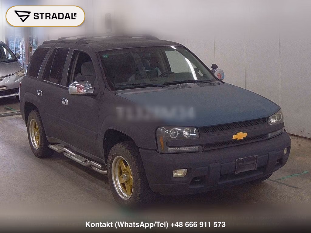CHEVROLET TRAILBLAZER 4WD LT 2005, aukcja z Japonii, zdjęcie 1