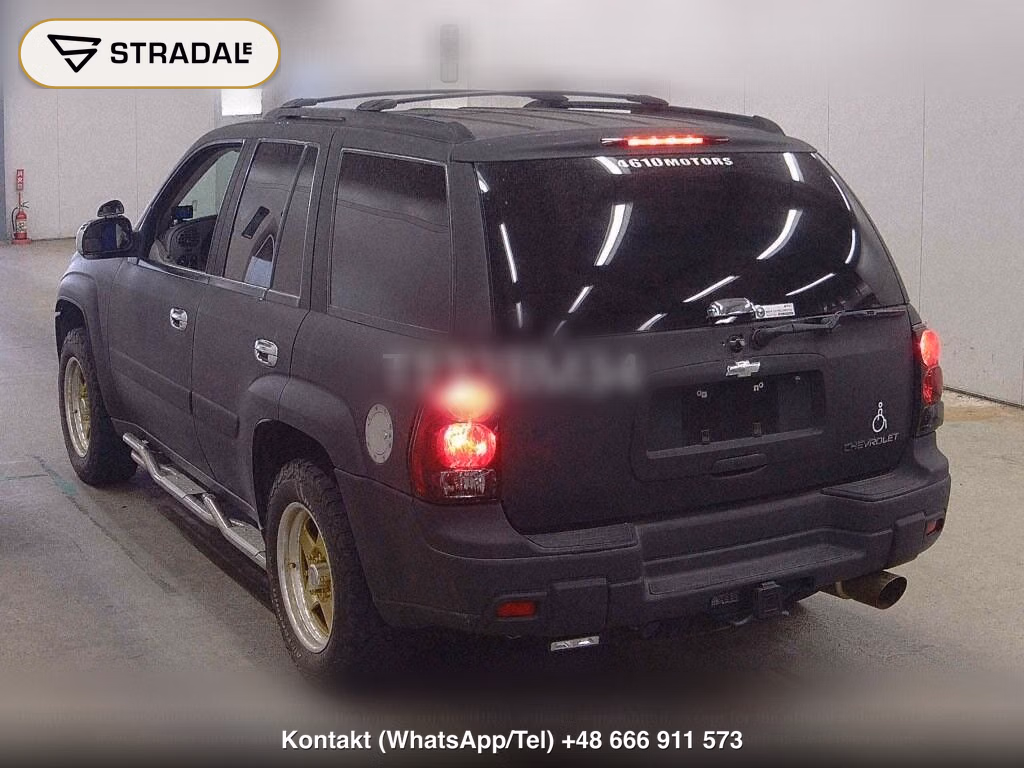 CHEVROLET TRAILBLAZER 4WD LT 2005, samochód z aukcji Japonii