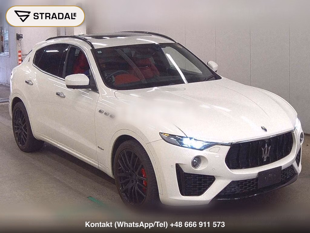 MASERATI LEVANTE 4WD GRANSPORT 2019, aukcja z Japonii, zdjęcie 1
