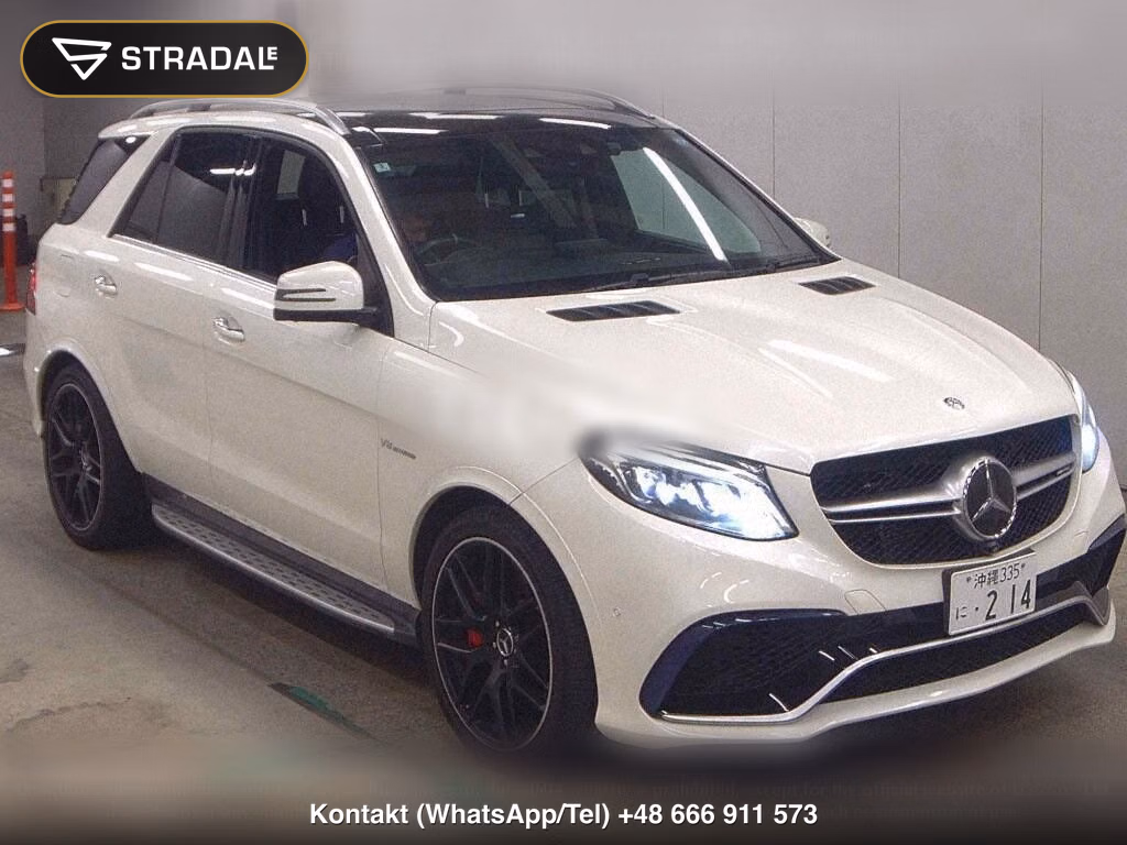MERCEDES AMG GLE 4WD GLE63 S 4MATIC 2016, aukcja z Japonii, zdjęcie 1