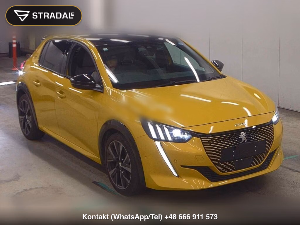 PEUGEOT 208 5D GT 2021, aukcja z Japonii, zdjęcie 1
