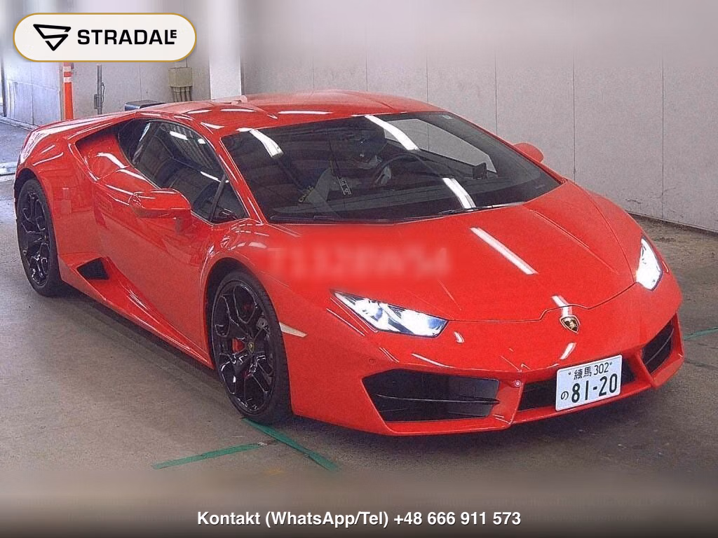 LAMBORGHINI HURACAN CP LP580-2 2017, aukcja z Japonii, zdjęcie 1