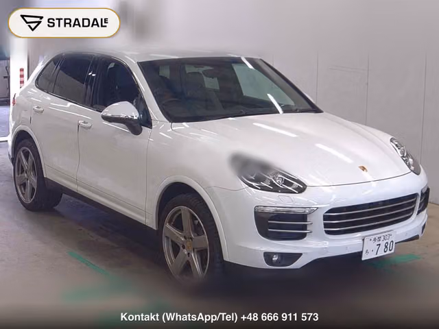 PORSCHE CAYENNE 4WD PLATINUM EDITION 2018, samochód z aukcji Japonii