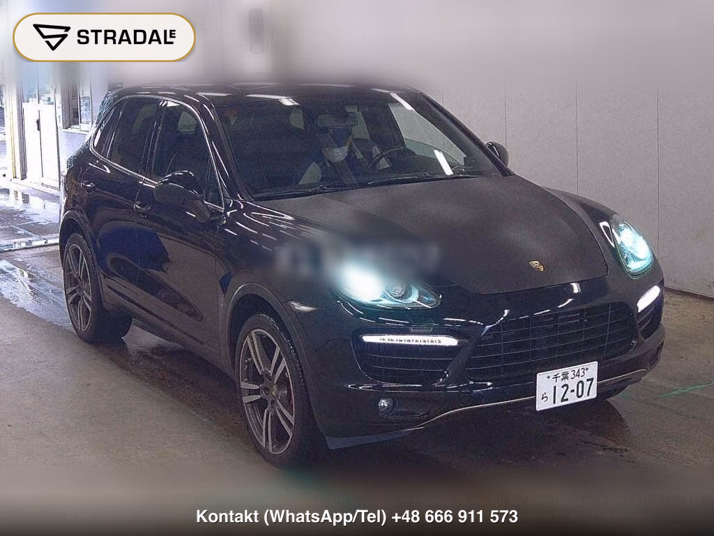 PORSCHE CAYENNE 4WD TURBO 2012, aukcja z Japonii, zdjęcie 1