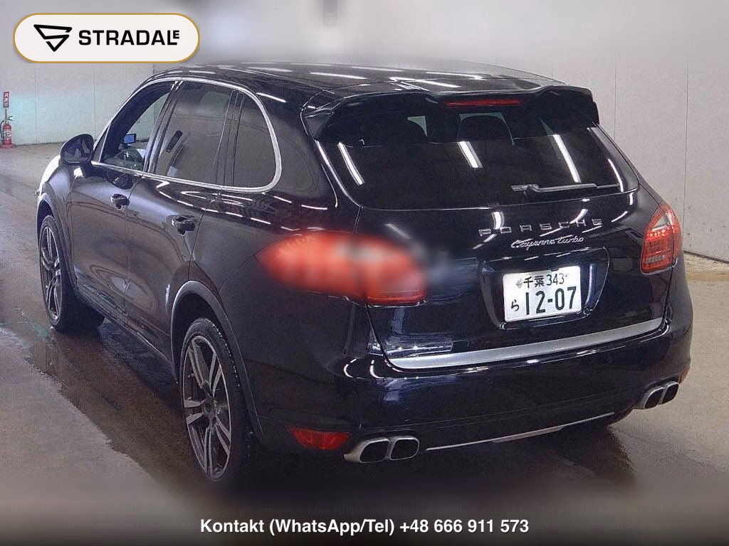 PORSCHE CAYENNE 4WD TURBO 2012, samochód z aukcji Japonii