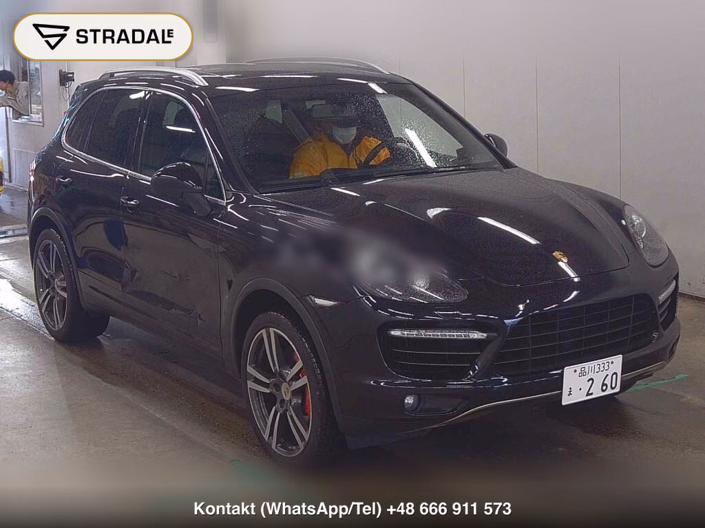 PORSCHE CAYENNE 4WD TURBO 2012, aukcja z Japonii, zdjęcie 1