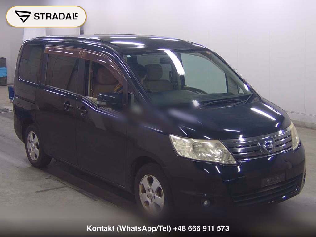 NISSAN SERENA 5D 20G 2008, aukcja z Japonii, zdjęcie 1
