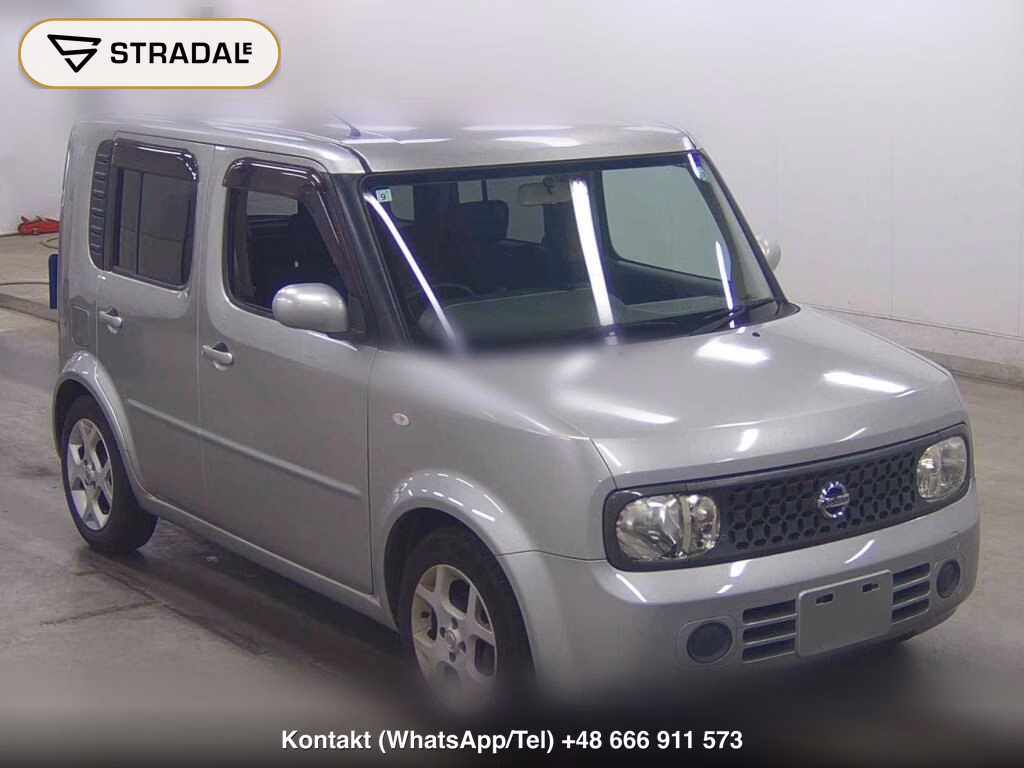 NISSAN CUBE 15M 2007, aukcja z Japonii, zdjęcie 1
