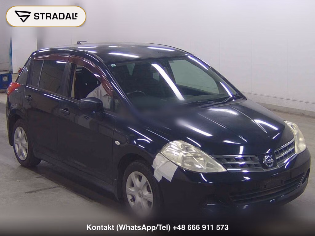 NISSAN TIIDA 15M 2009, aukcja z Japonii, zdjęcie 1