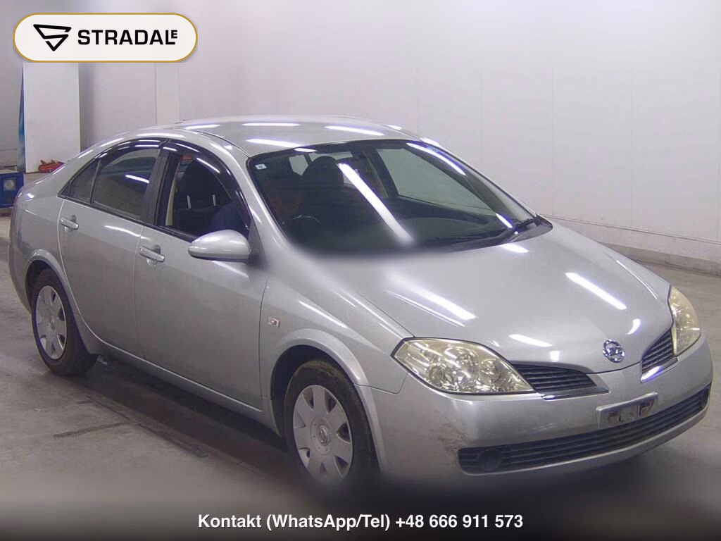 NISSAN PRIMERA 4D 18G 2003, aukcja z Japonii, zdjęcie 1