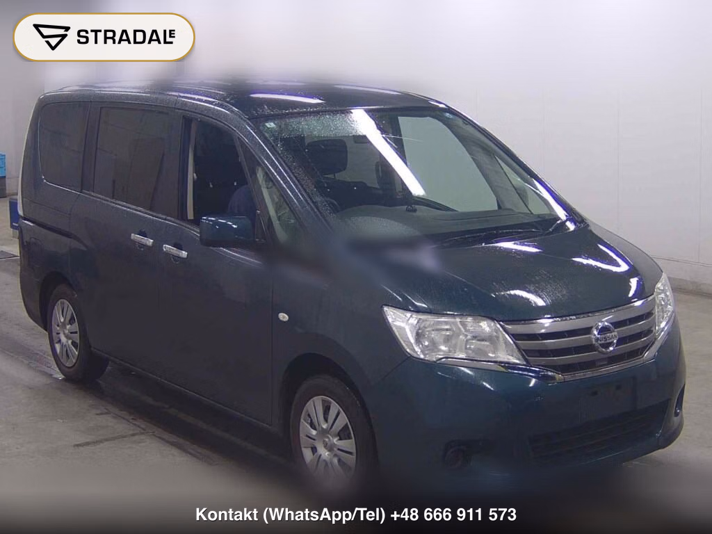 NISSAN SERENA 5D 20S 2012, aukcja z Japonii, zdjęcie 1