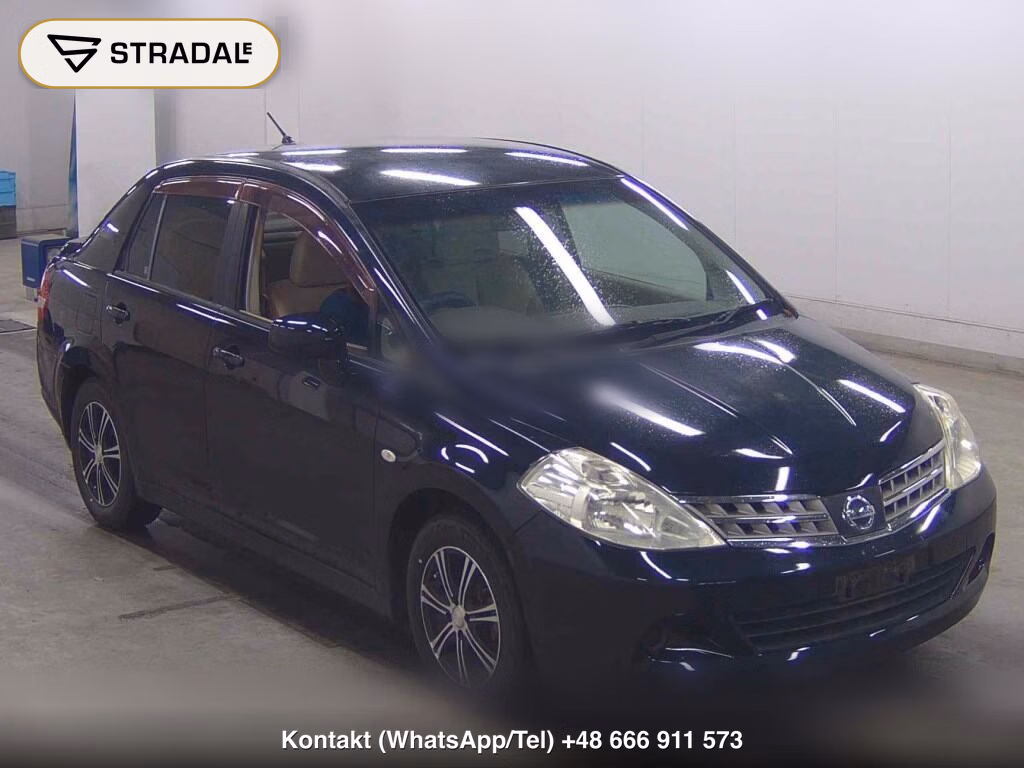NISSAN TIIDA LATIO 2008, aukcja z Japonii, zdjęcie 1