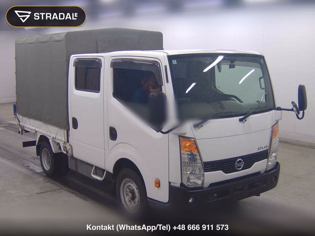 NISSAN ATLAS TRUCK 4D W CAB SUPERLOW DX 2015, aukcja z Japonii, zdjęcie 1