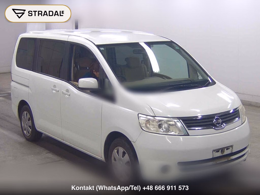 NISSAN SERENA 5D 20S 2007, aukcja z Japonii, zdjęcie 1