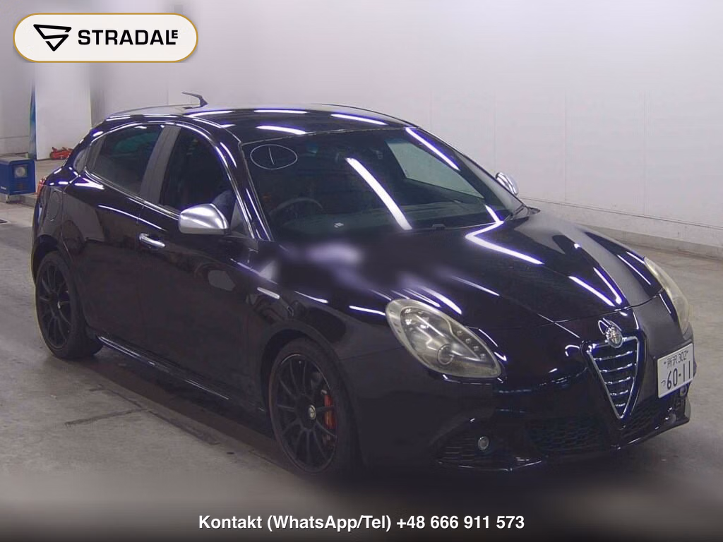 ALFA ROMEO GIULIETTA 5D COMPETIZIONE 2012, aukcja z Japonii, zdjęcie 1