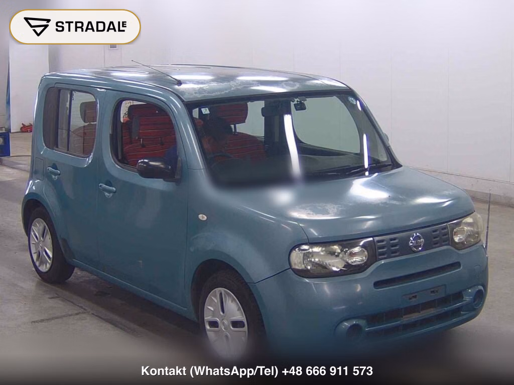 NISSAN CUBE 15S 2011, aukcja z Japonii, zdjęcie 1