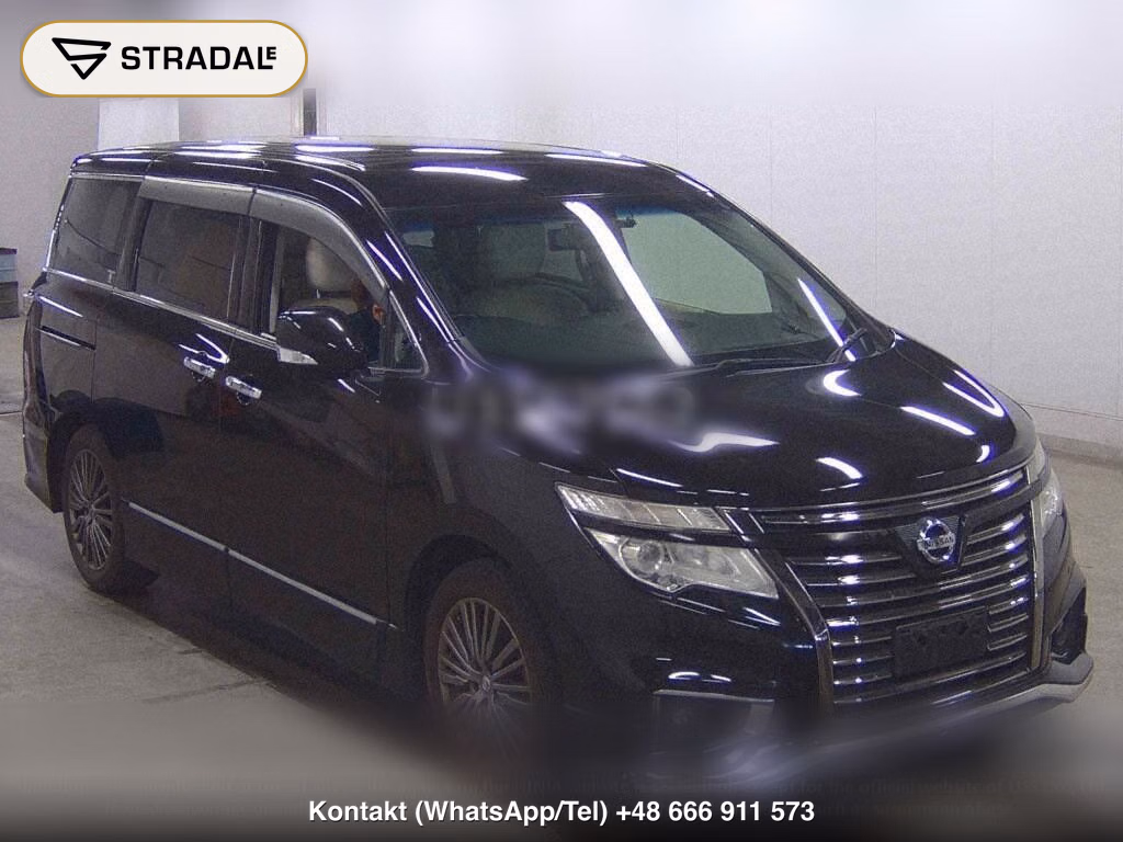NISSAN ELGRAND 5D 250 HIGHWAY STAR S WHITE LEATHER URBAN C, miniaturka 2