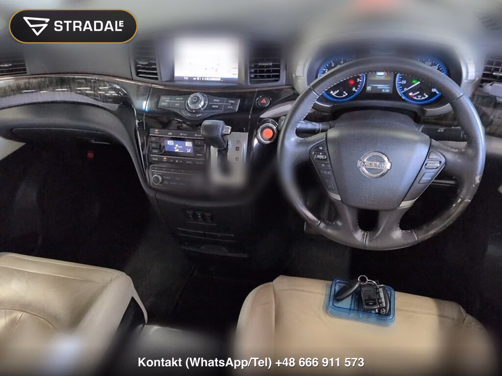 NISSAN ELGRAND 5D 250 HIGHWAY STAR S WHITE LEATHER URBAN C, miniaturka 4