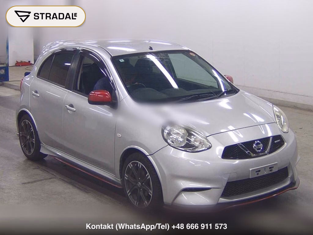 NISSAN MARCH 5D NISMO 2018, aukcja z Japonii, zdjęcie 1