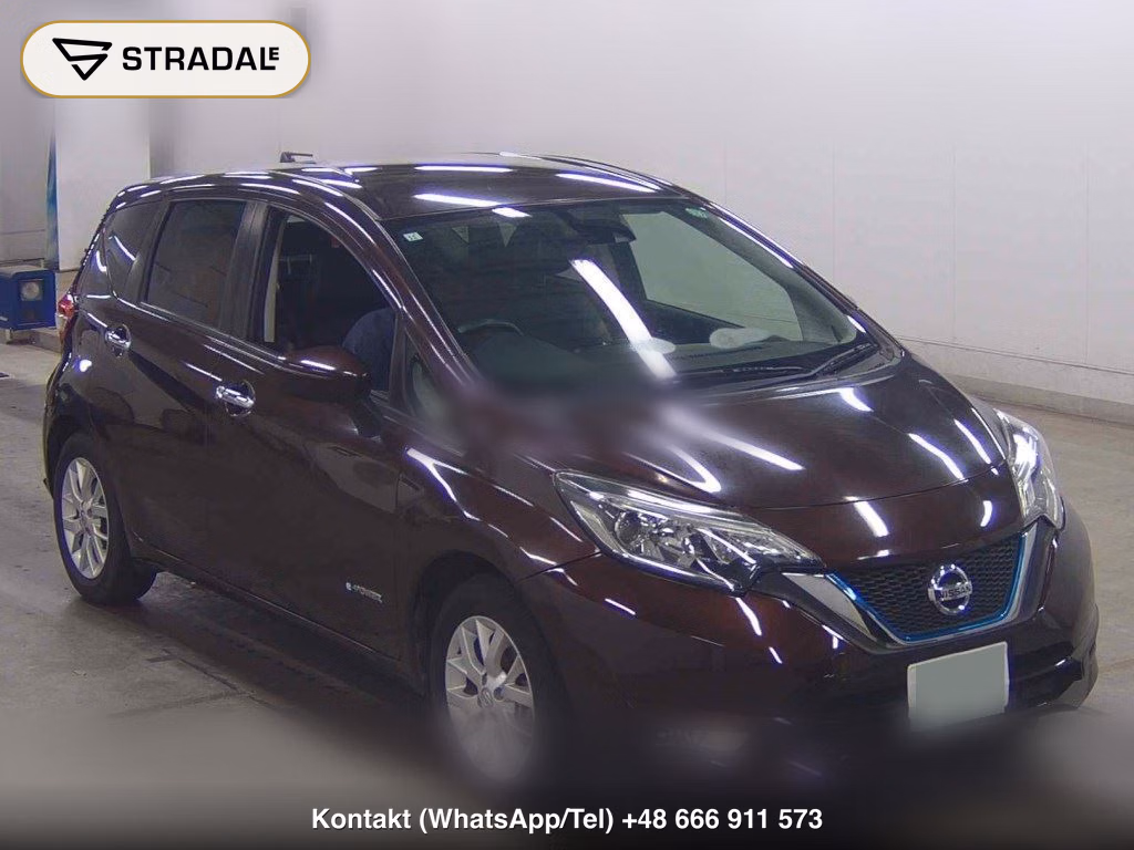 NISSAN NOTE E-POWER MEDALIST 2017, aukcja z Japonii, zdjęcie 1