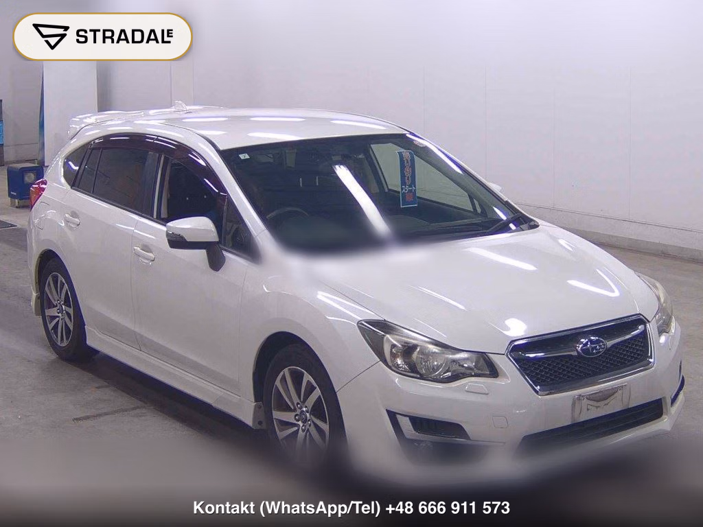 SUBARU IMPREZA SPORT 1.6I-S 2015, aukcja z Japonii, zdjęcie 1