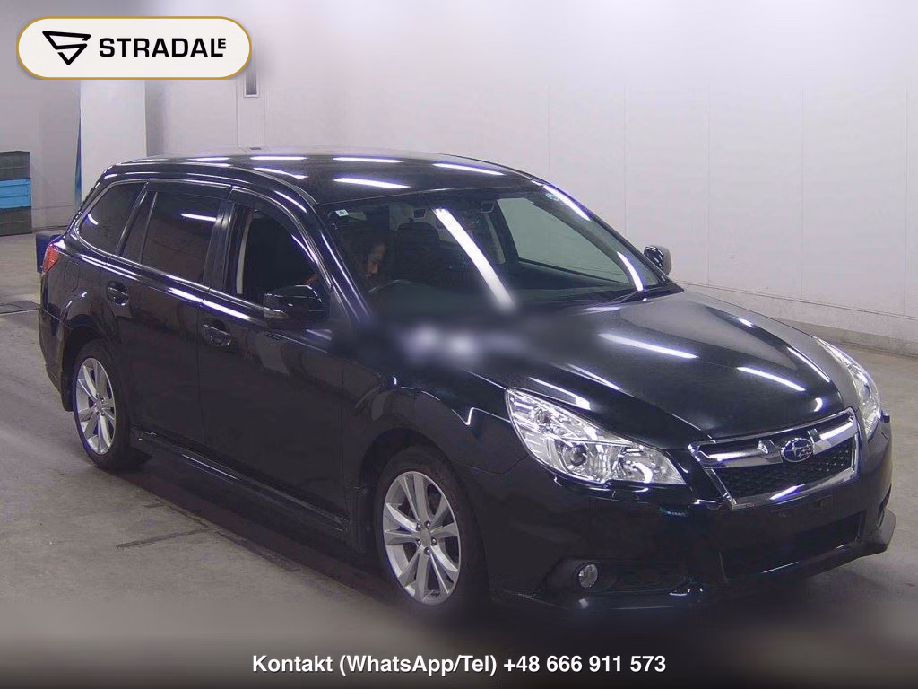 SUBARU LEGACY TOURING WAGON 4WD 2.5I EYESIGHT 2012, aukcja z Japonii, zdjęcie 1