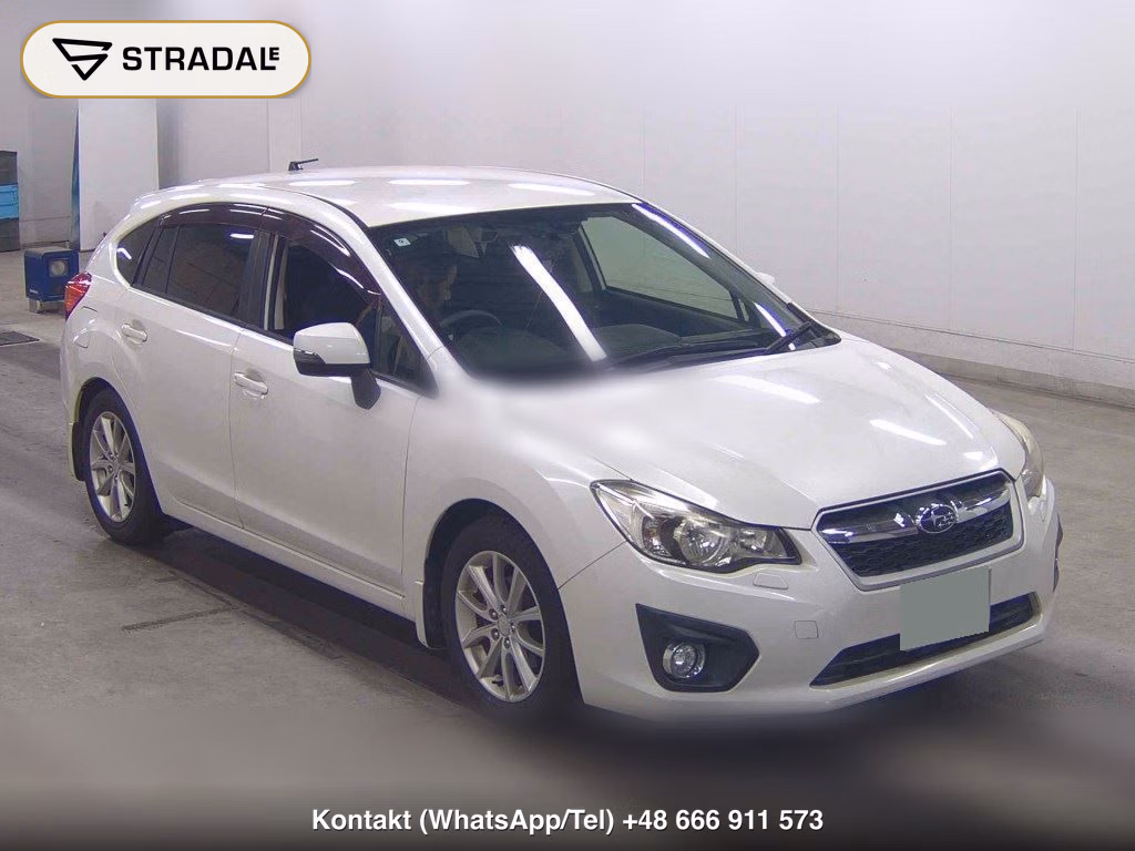 SUBARU IMPREZA SPORT 4WD 2.0I EYESIGHT 2012, aukcja z Japonii, zdjęcie 1