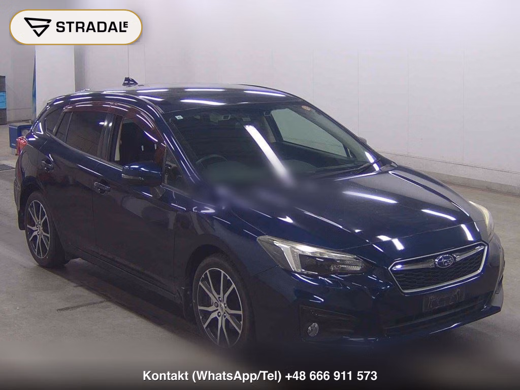 SUBARU IMPREZA SPORT 4WD 2.0I-L EYESIGHT 2017, aukcja z Japonii, zdjęcie 1