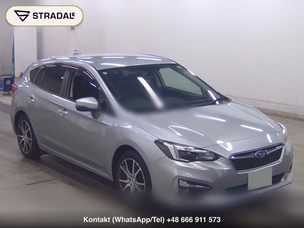 SUBARU IMPREZA SPORT 4WD 2.0I-L EYESIGHT 2018, aukcja z Japonii, zdjęcie 1