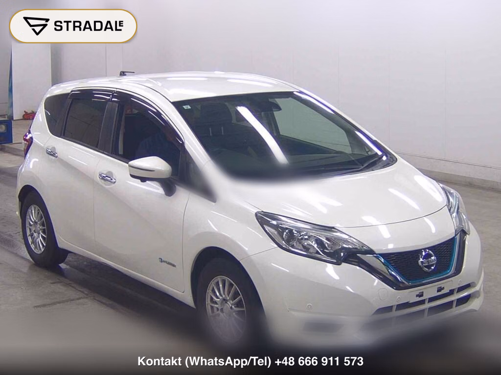 NISSAN NOTE E-POWER X 2017, aukcja z Japonii, zdjęcie 1