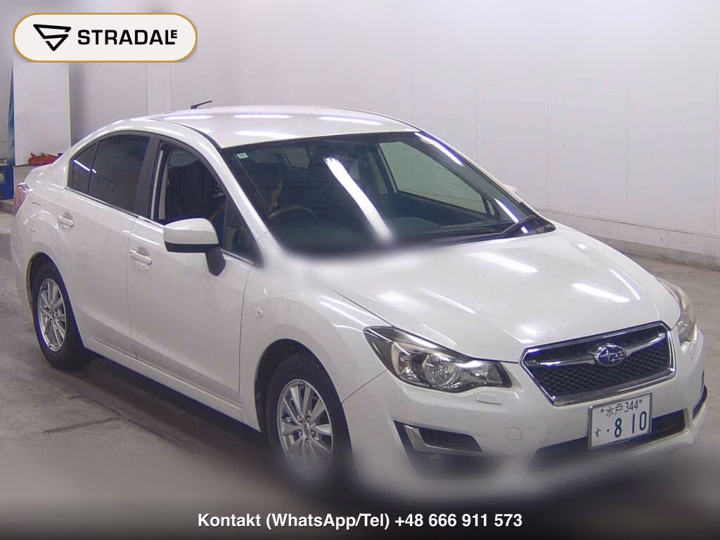 SUBARU IMPREZA G4 1.6I-L 2016, aukcja z Japonii, zdjęcie 1