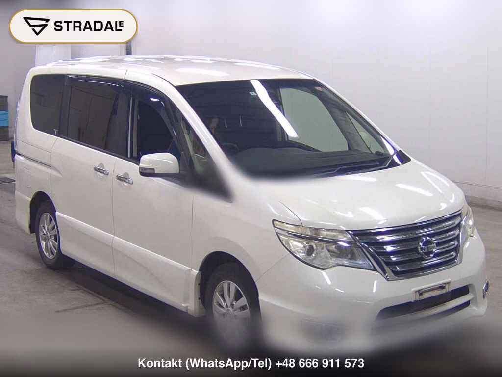 NISSAN SERENA 5D HIGHWAY STAR S EDITION 2016, aukcja z Japonii, zdjęcie 1