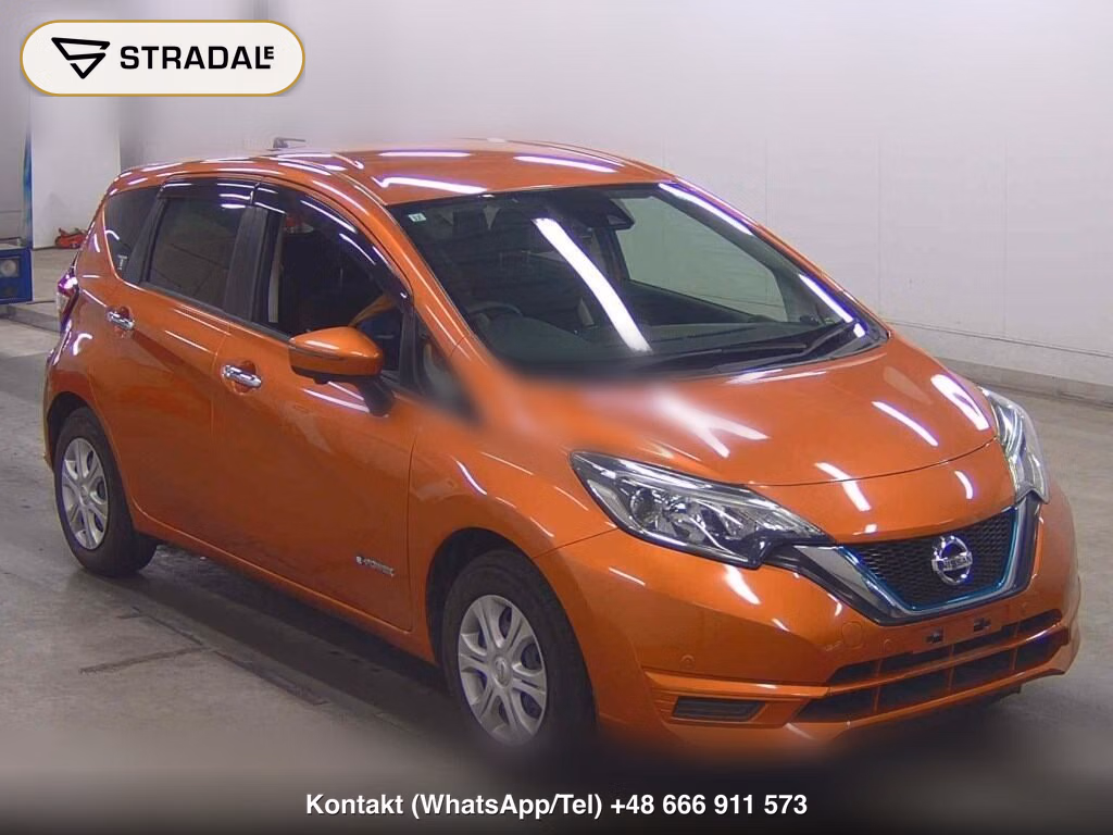 NISSAN NOTE E-POWER X 2017, aukcja z Japonii, zdjęcie 1