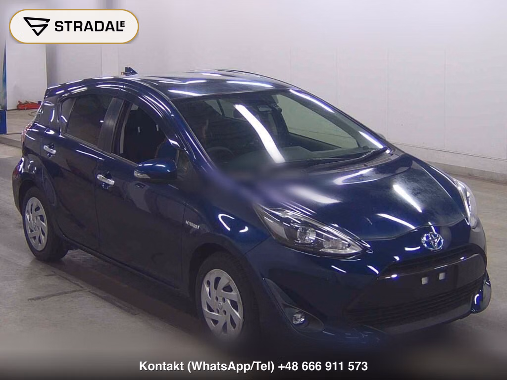 TOYOTA AQUA S STYLE BLACK 2018, aukcja z Japonii, zdjęcie 1