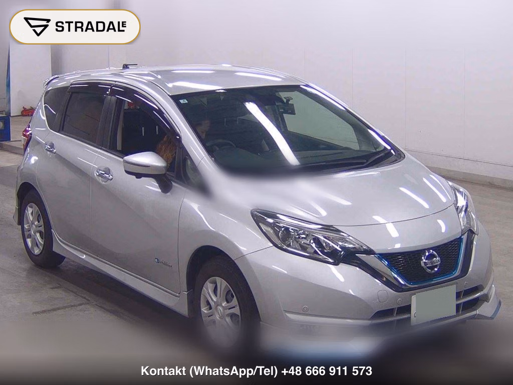 NISSAN NOTE E-POWER X 2017, aukcja z Japonii, zdjęcie 1