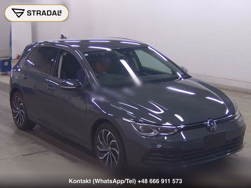 VOLKSWAGEN GOLF 5D ETSI ACTIVE PLATINUM EDITION 2023, aukcja z Japonii, zdjęcie 1