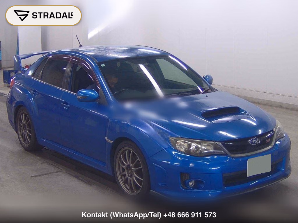 SUBARU IMPREZA 4D 4WD WRX STI A LINE 2012, aukcja z Japonii, zdjęcie 1