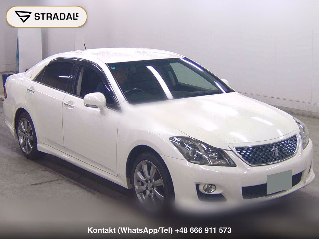 TOYOTA CROWN 4D 2.5 ATHLETE NAVI PACKAGE 2008, aukcja z Japonii, zdjęcie 1