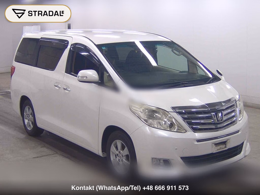 TOYOTA ALPHARD 240X 2012, aukcja z Japonii, zdjęcie 1