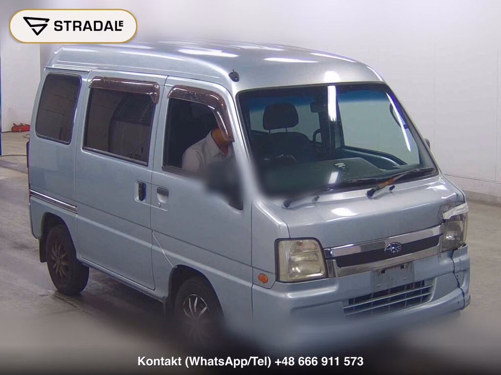 SUBARU SAMBAR VAN 5D 2007, aukcja z Japonii, zdjęcie 1