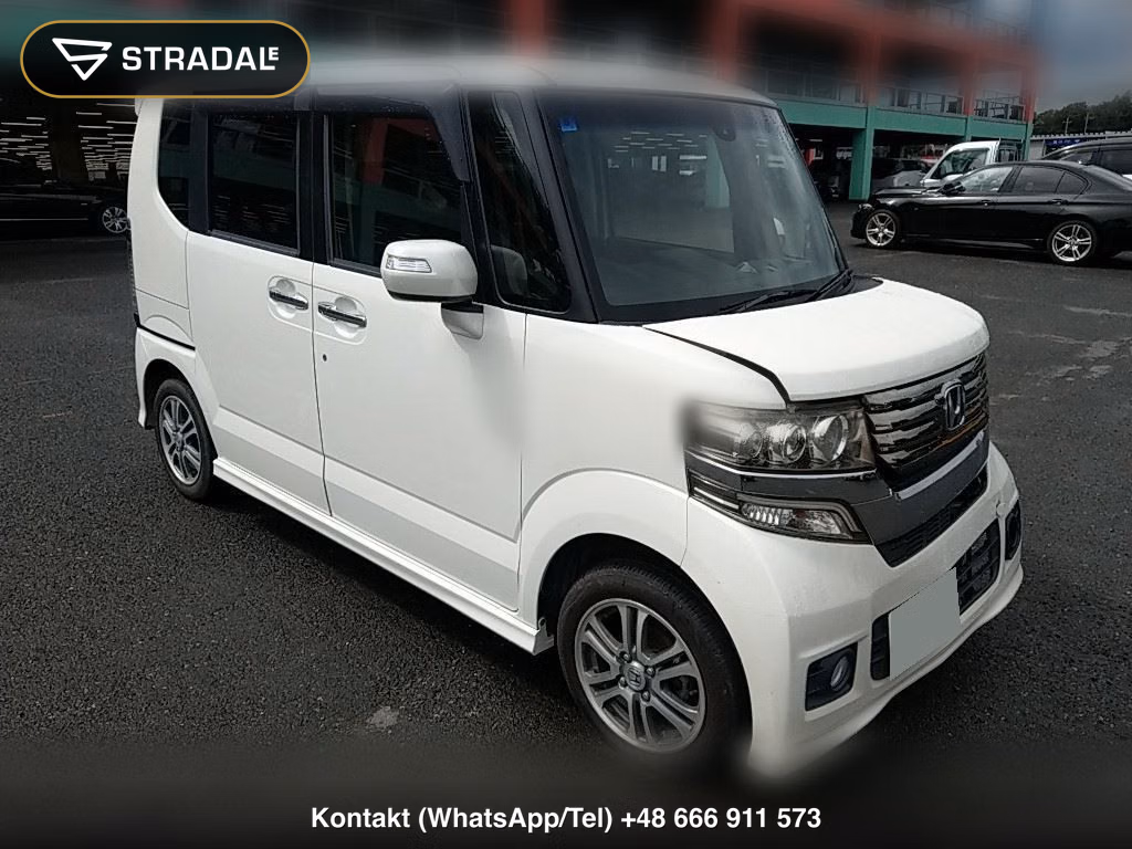 HONDA N-BOX CUSTOM SS PACKAGE 2014, aukcja z Japonii, zdjęcie 1