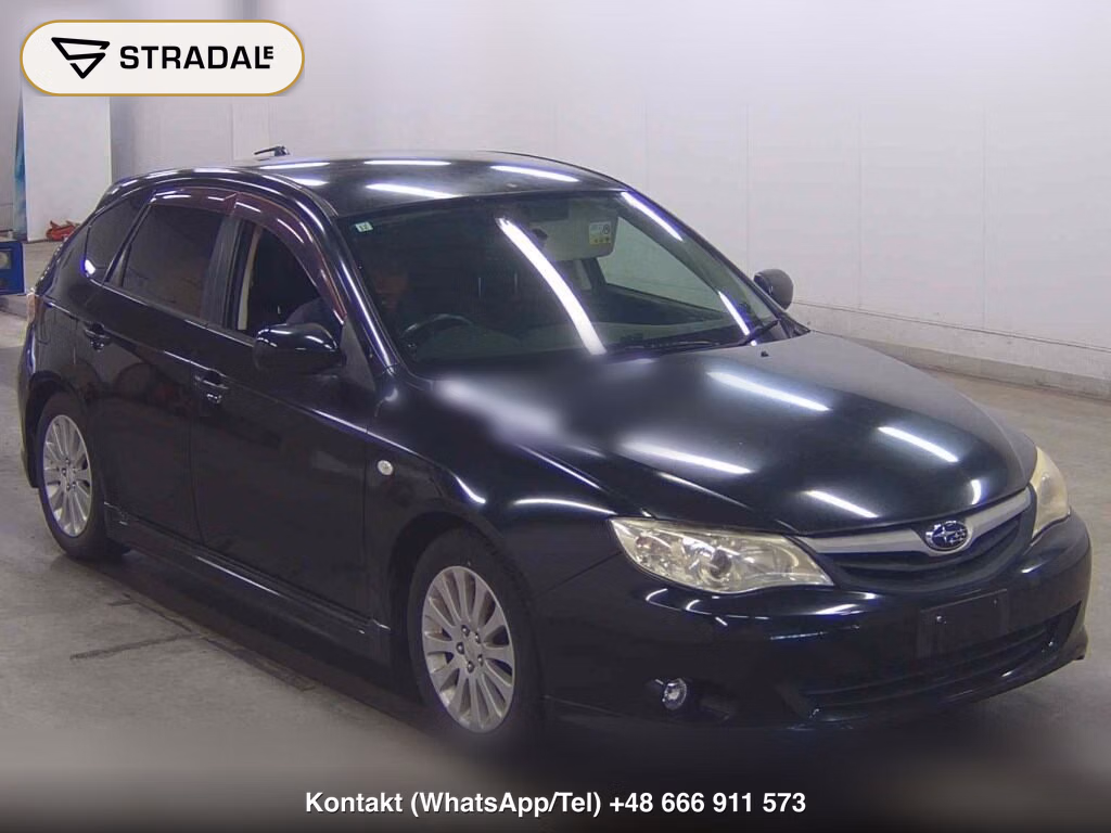 SUBARU IMPREZA 5D 1.5I-S 2009, aukcja z Japonii, zdjęcie 1