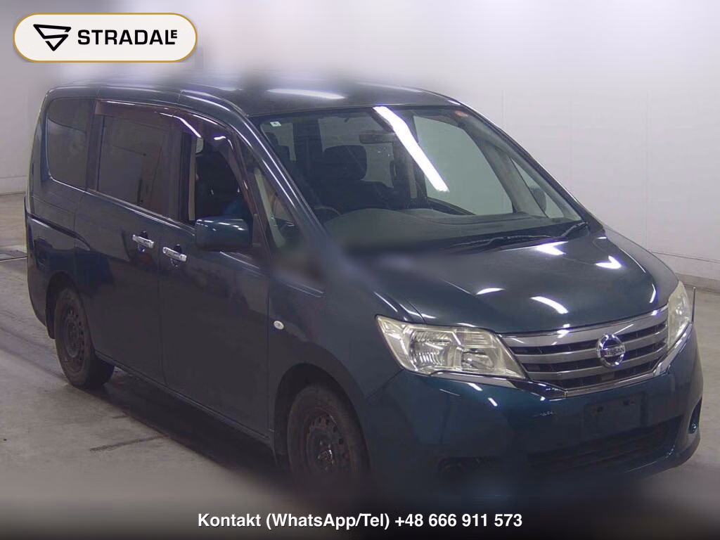 NISSAN SERENA 5D 20X 2011, aukcja z Japonii, zdjęcie 1