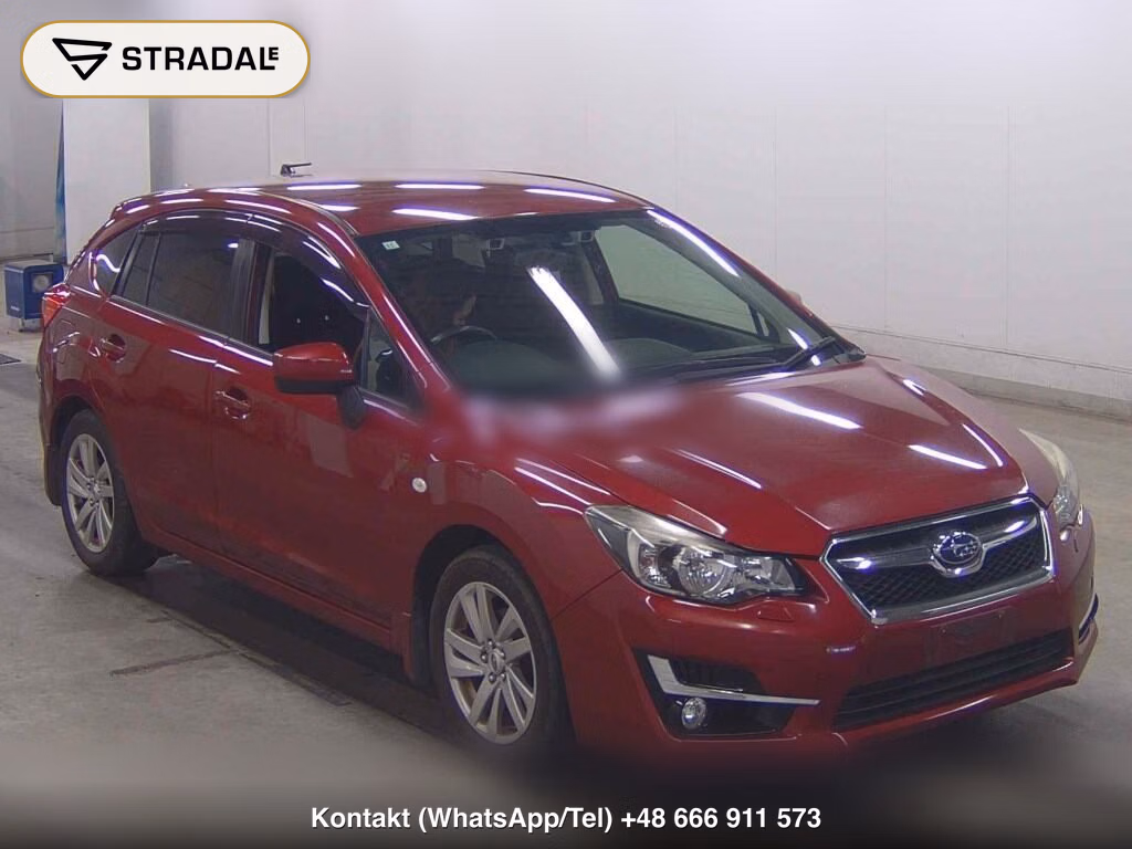SUBARU IMPREZA SPORT 4WD 1.6I-L EYESIGHT 2015, aukcja z Japonii, zdjęcie 1
