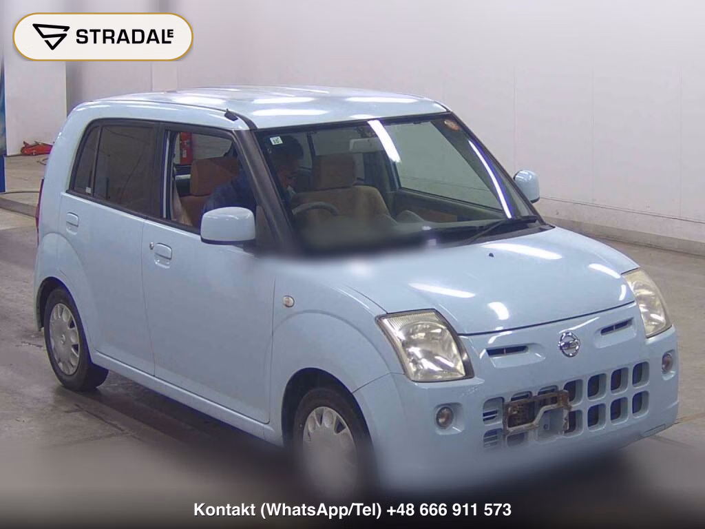 NISSAN PINO 4WD E FOUR 2007, aukcja z Japonii, zdjęcie 1