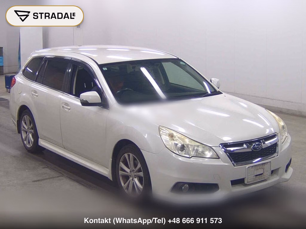 SUBARU OUTBACK 4WD 2.5I EYESIGHT 2012, aukcja z Japonii, zdjęcie 1