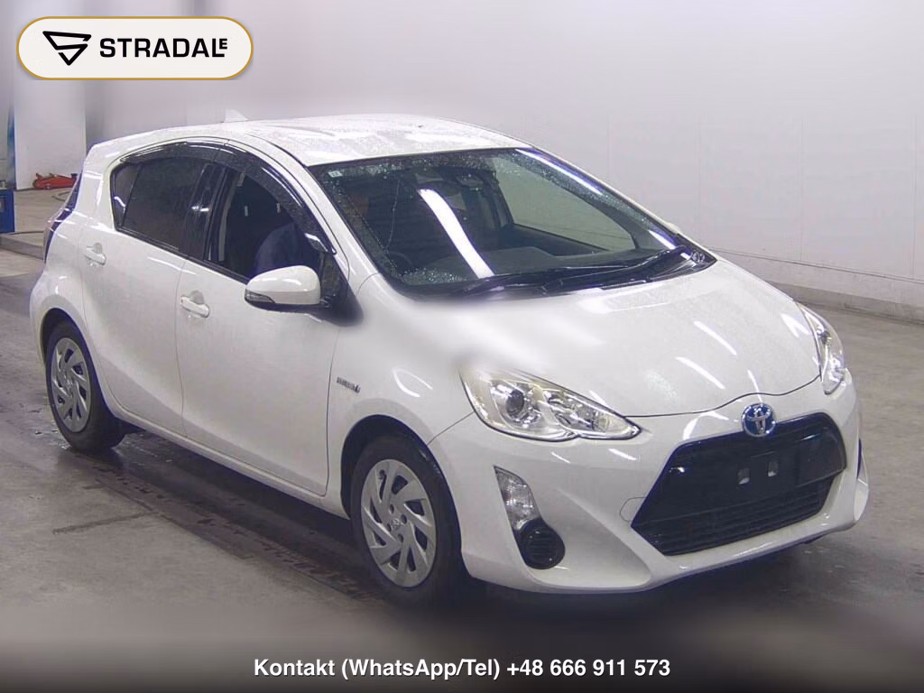 TOYOTA AQUA G BLACK SOFT LEATHER SELECTION 2015, aukcja z Japonii, zdjęcie 1