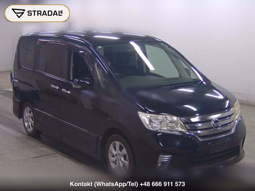 NISSAN SERENA 5D HIGHWAY STAR 2011, aukcja z Japonii, zdjęcie 1