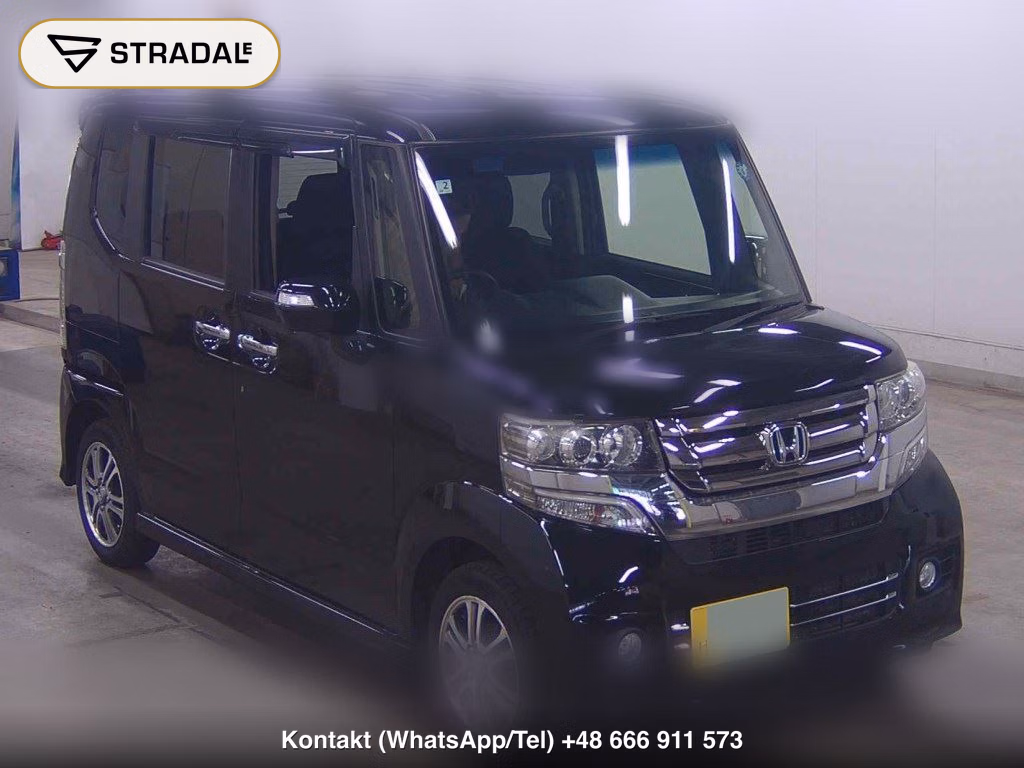 HONDA N-BOX CUSTOM 4WD G・L PACKAGE 2015, aukcja z Japonii, zdjęcie 1